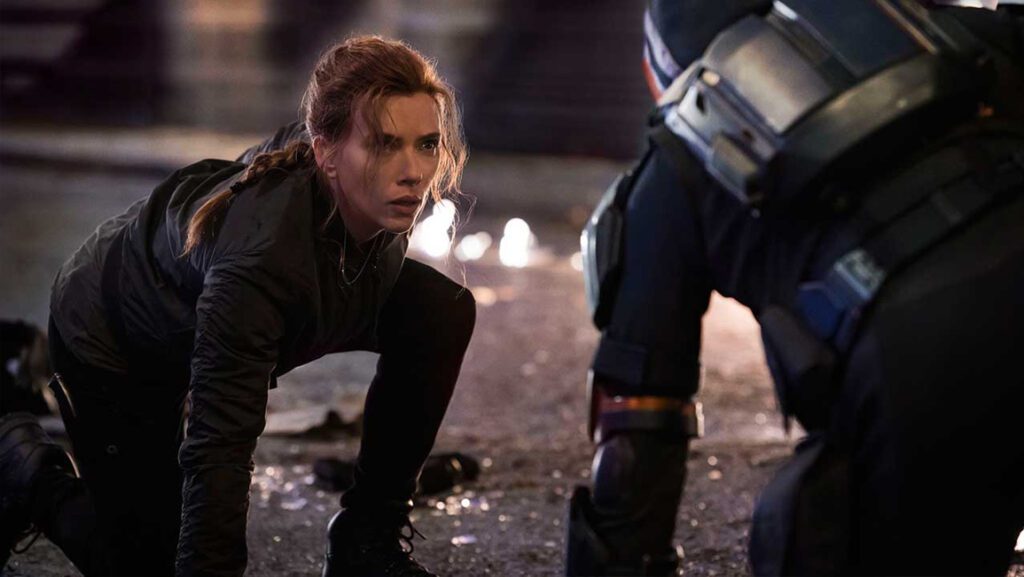 Black Widow Fight Scenes - Taskmaster