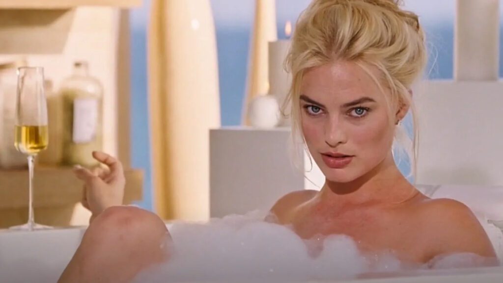 Margot Robbie in the Big Short