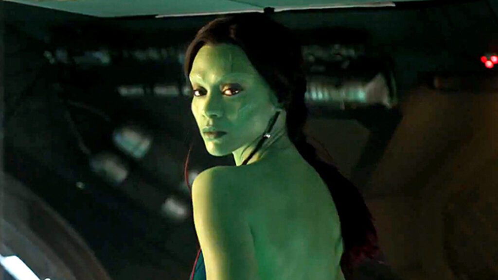 Zoe Saldana as Gamora