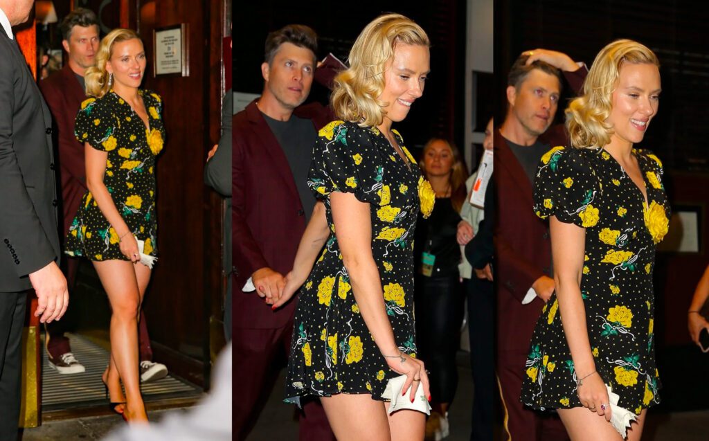 Scarlett Johansson Afterparty Dress