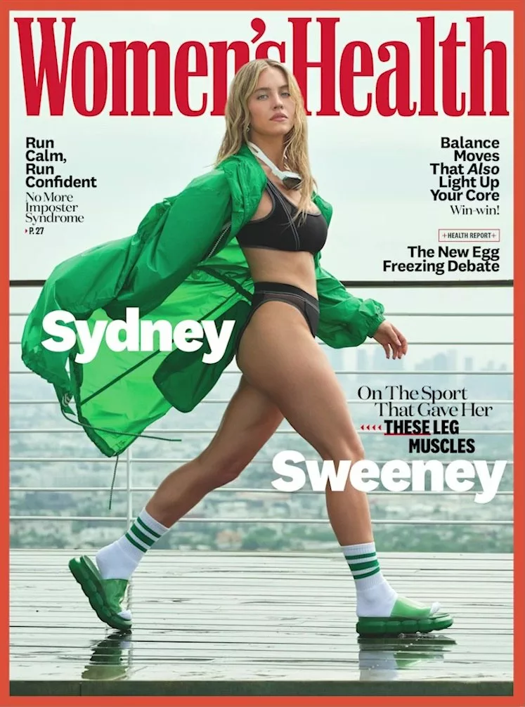 Sydney Sweeney Women's Health cover