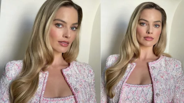 Margot Robbie 96th Oscars Nominees Luncheon in Chanel