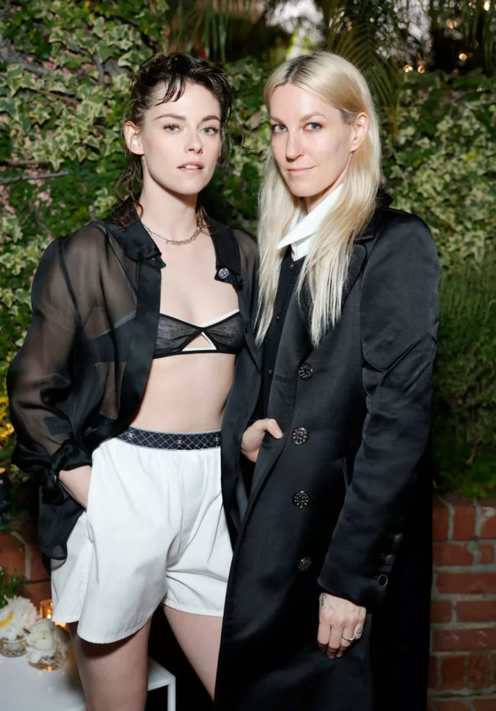Kristen Stewart and Dylan Meyer at Chanel Pre-Oscars Party