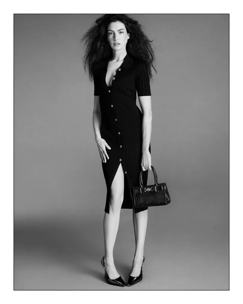 New Anne Hathaway Versace Icons Campaign 2024