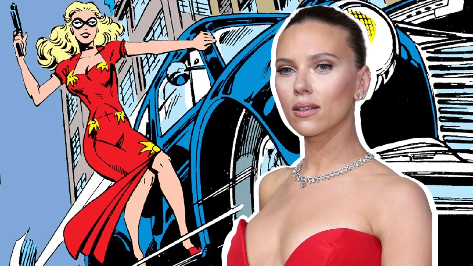 Scarlett Johansson The Blonde Phantom