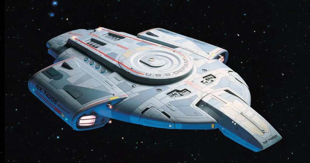 U.S.S. Defiant NX-74205 star trek
