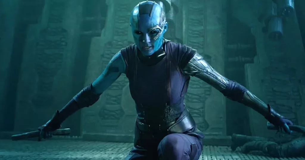 Karen Gillan as Nebula – Guardians of the Galaxy