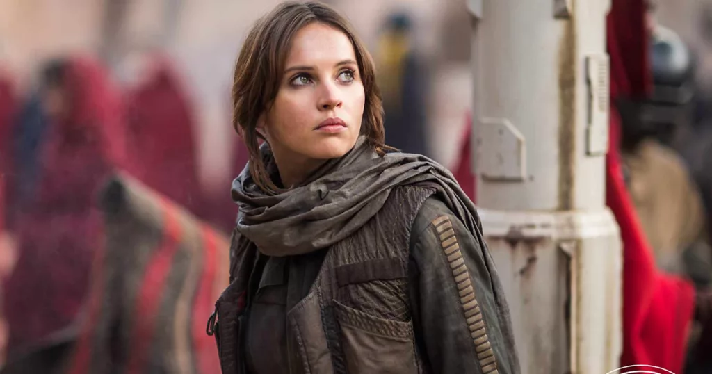 Felicity Jones as Jyn Erso - Rogue One: A Star Wars Story