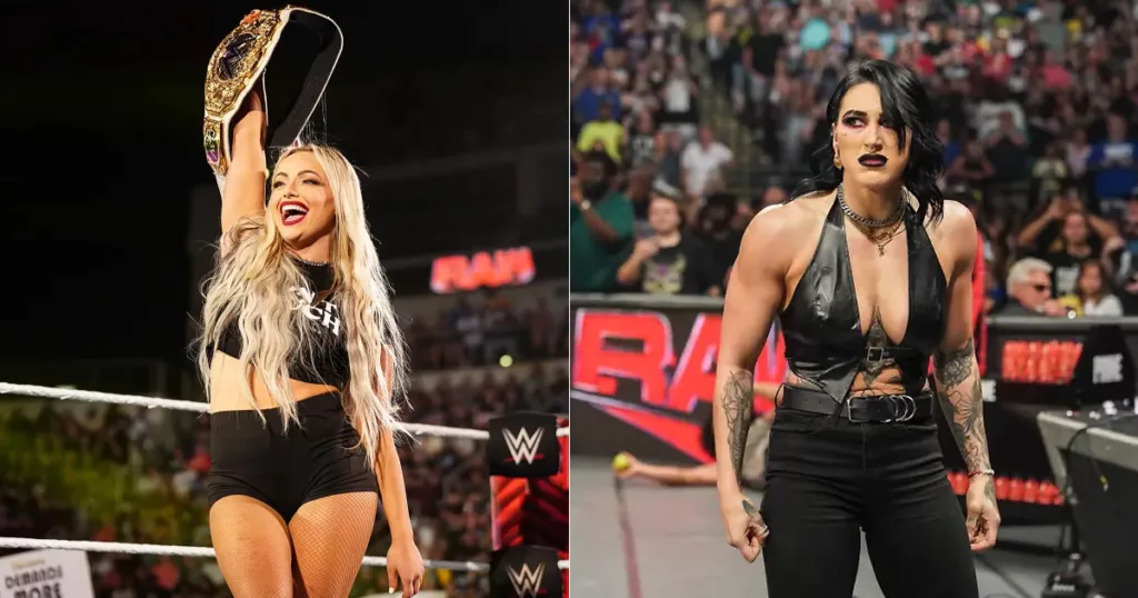 Liv Morgan Rhea Ripley WWE