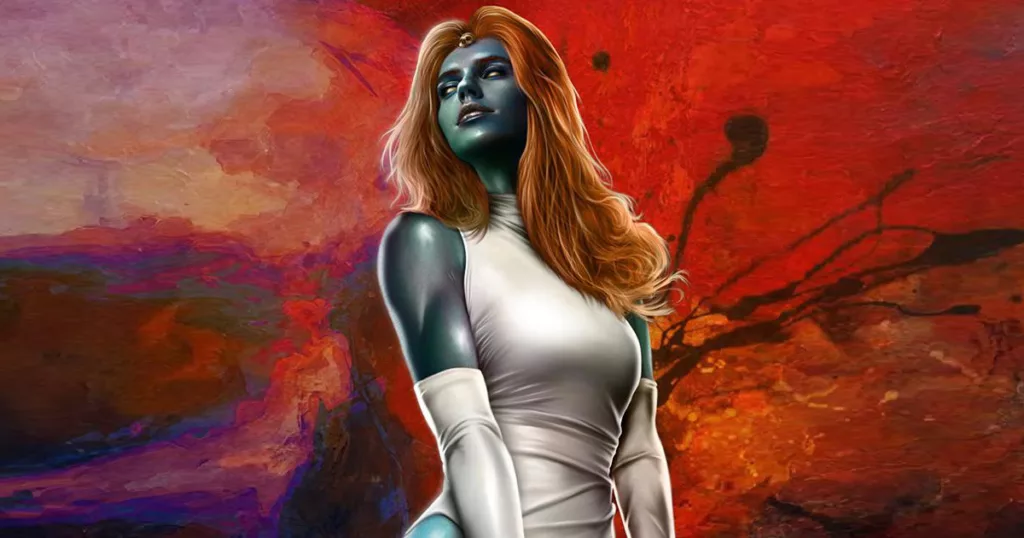 Mystique Saves Rogue from the Fall of Avalon