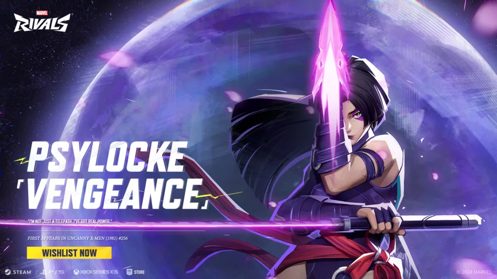 Psylocke Marvel Rivals