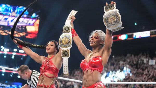 Bianca Belair and Jade Cargill