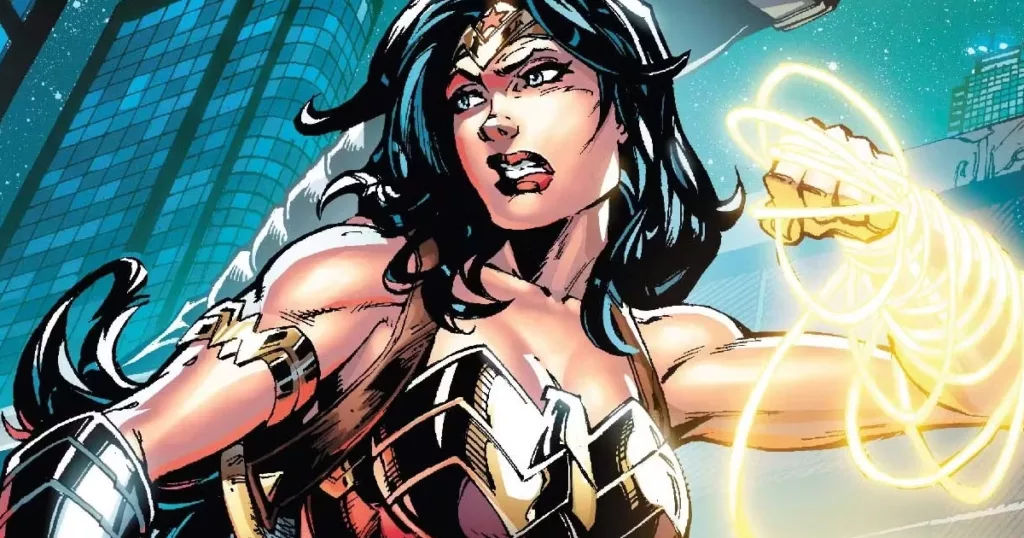 wonder woman comics lasso