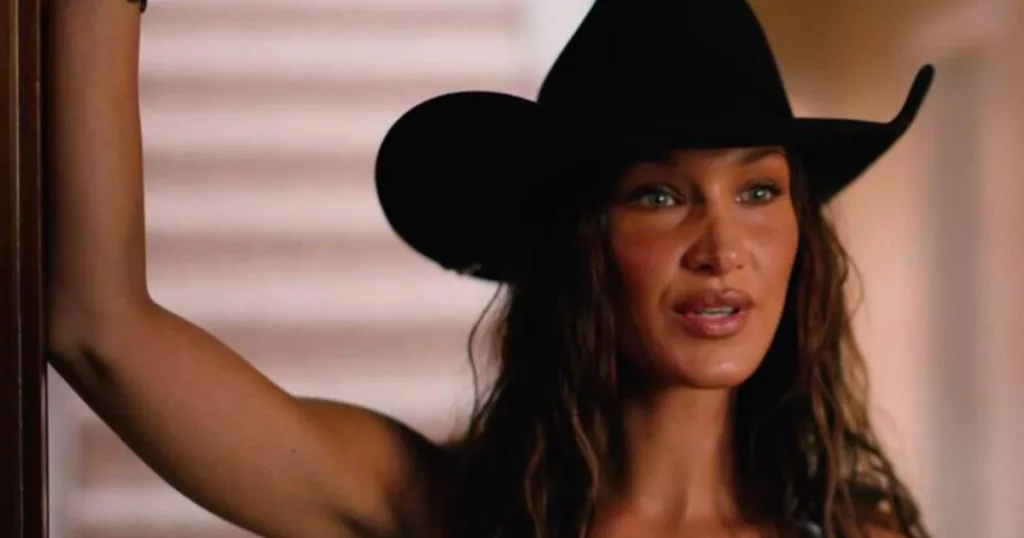 Bella Hadid on Yellowstone