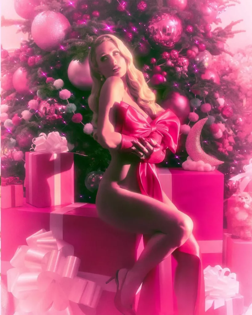 Paris Hilton Christmas