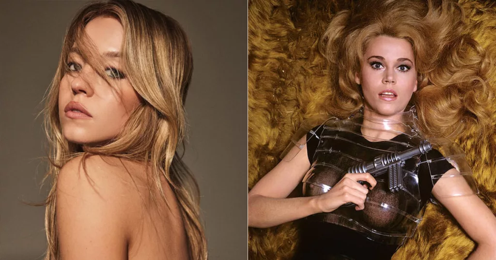 Sydney Sweeney Jane Fonda Barbarella