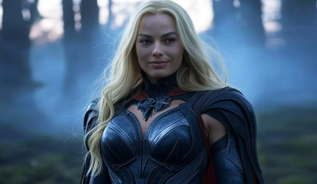 Margot Robbie as Angela