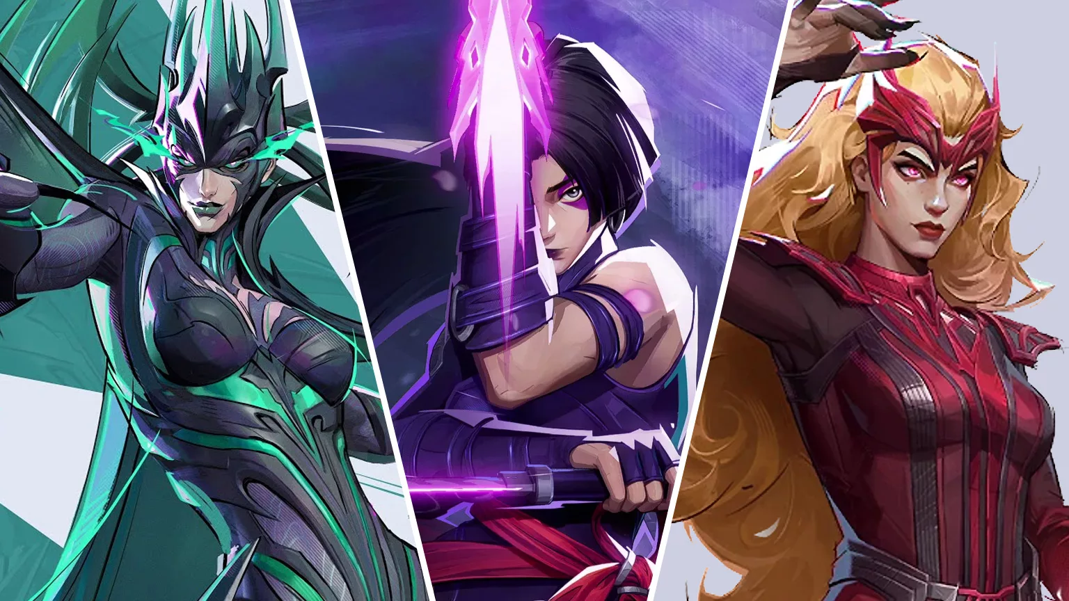 Best Marvel Rivals Skins - Hela, Pyslocke, scarlet Witch - MCU