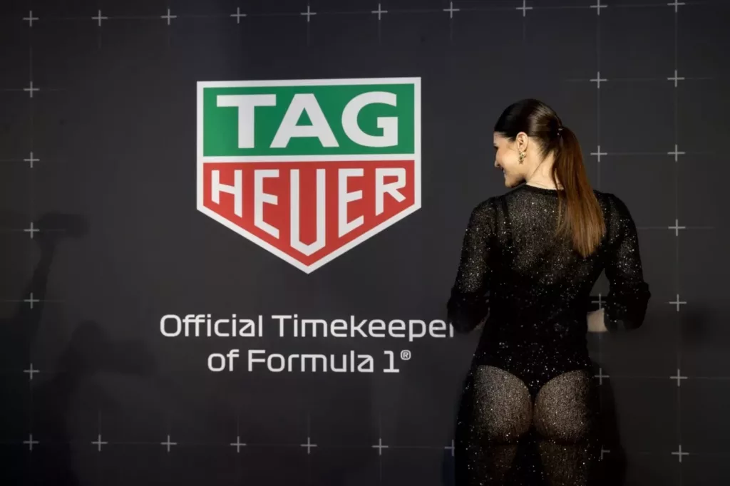 Alexandra Daddario TAG Heuer Formula 1 Australian Grand Prix
