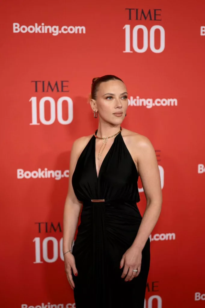 Scarlett Johansson at the Time100 event - Getty Images