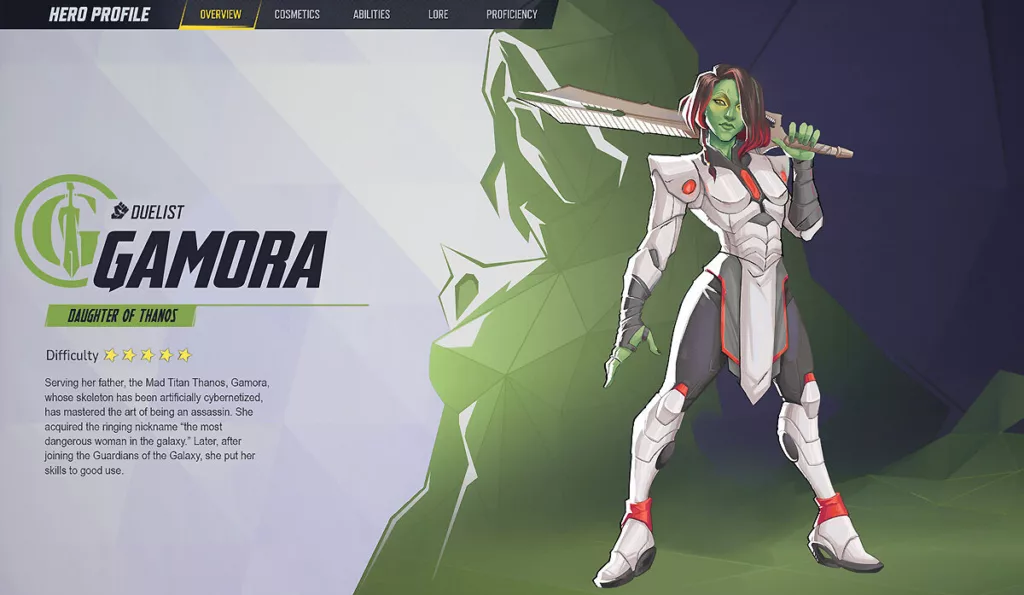Gamora marvel rivals