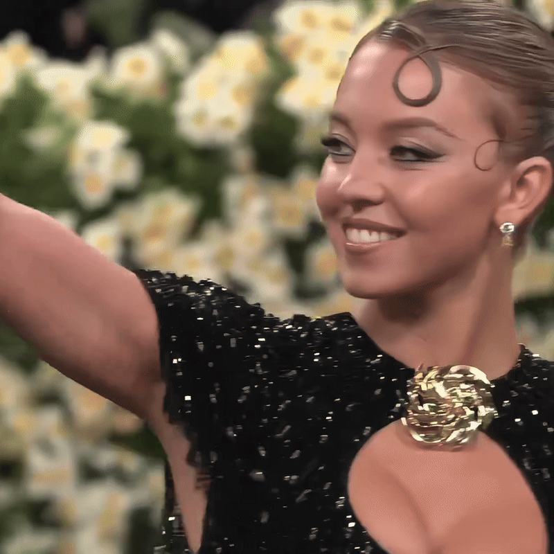 Sydney Sweeney at the Meta Gala 2025