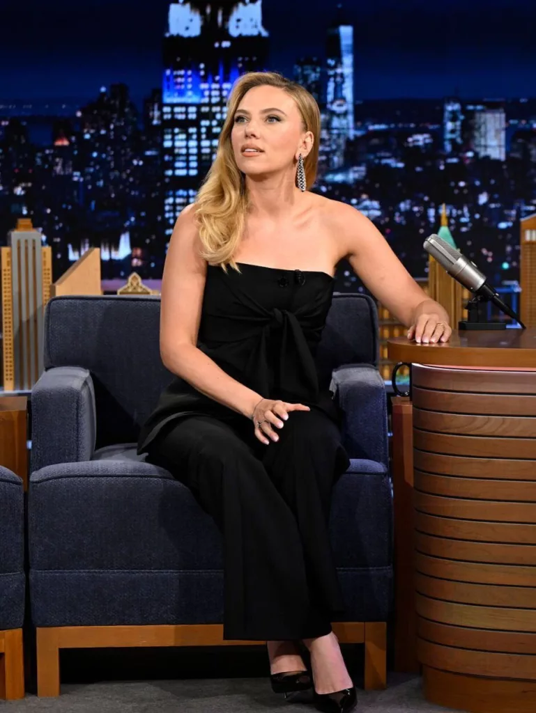 Scarlett Johansson on The Tonight Show with Jimmy Fallon June 2025 - NBC