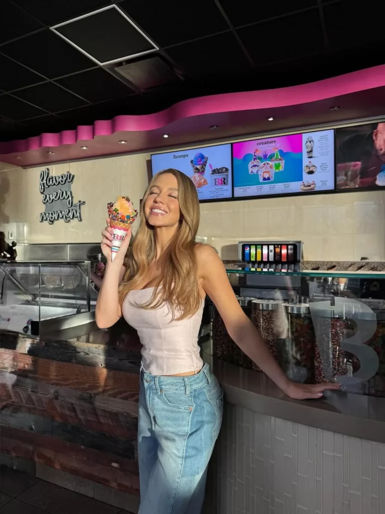 Sydney Sweeney for Baskin-Robbins