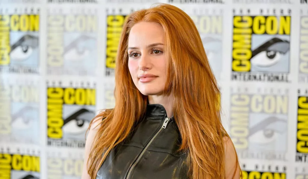 Madelaine Petsch Stuns in Leather at Comic-Con for The Strangers – Chapter 2