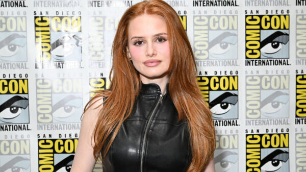 Madelaine Petsch at Comic-Con 2025 for The Strangers: Chapter 2