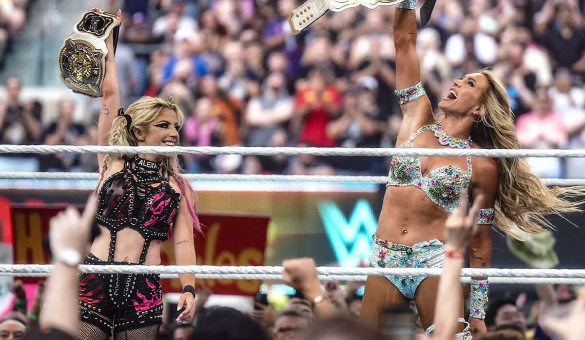 Charlotte Flair Alexa Bliss SummerSlam WWE