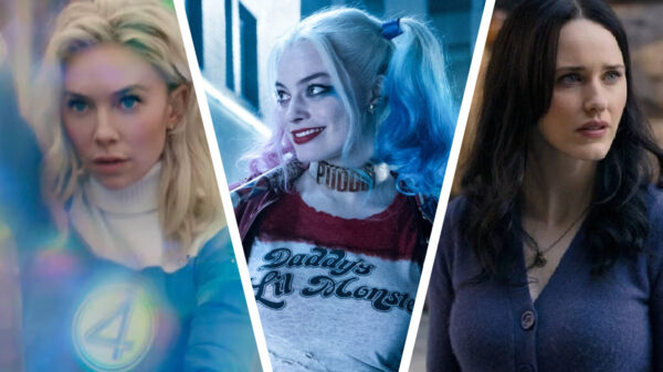 Superhero Actresses - Vanessa Kirby, Margot Robbie, Rachel Brosnahan