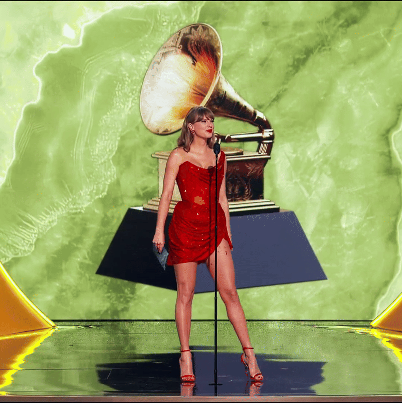 Taylor Swift red dress