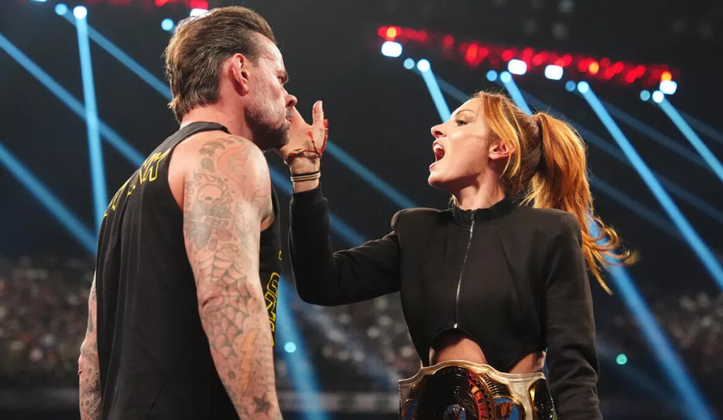 Becky Lynch CM Punk WWE