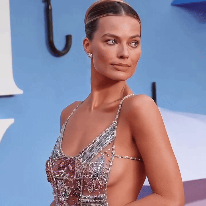 Margot Robbie at the A Big Bold Beautiful Journey premiere
