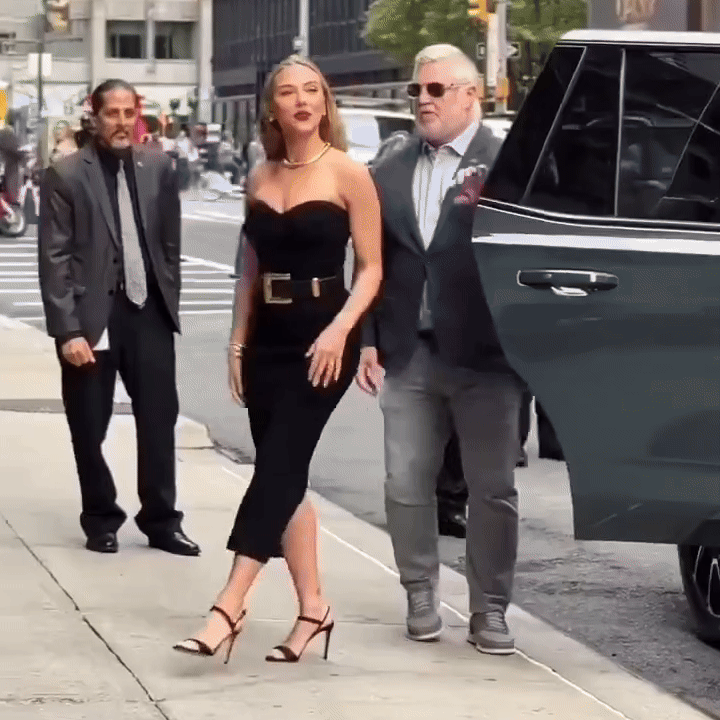 Scarlett Johansson heading to The Late Show With Stephen Colbert 2025