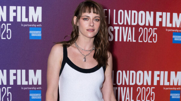 Kristen Stewart at the London Film Festival 'The Chronology of Water' premiere 2025