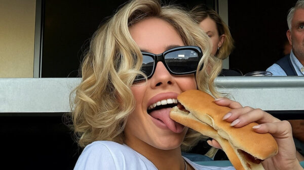 Sydney Sweeney at Dodgers Stadium World Series Game 4