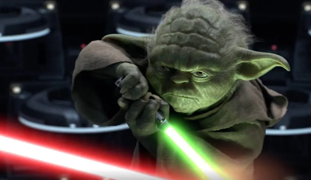 Yoda vs. Darth Sidious – Star Wars: Episode III – Revenge of the Sith