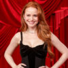 Madelaine Petsch Heats Up TIRTIR Red Bash in Velvet Mini and Plunging Neckline
