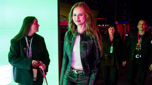 Madelaine Petsch F1 Vegas 2025