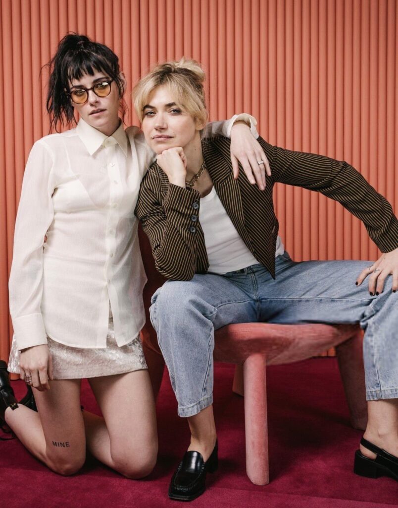 Kristen Stewart at SCAD with Imogen Poots - Getty Images
