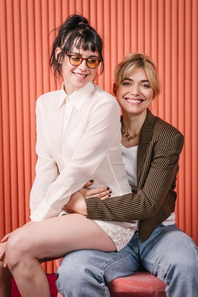 Kristen Stewart at SCAD with Imogen Poots - Getty Images