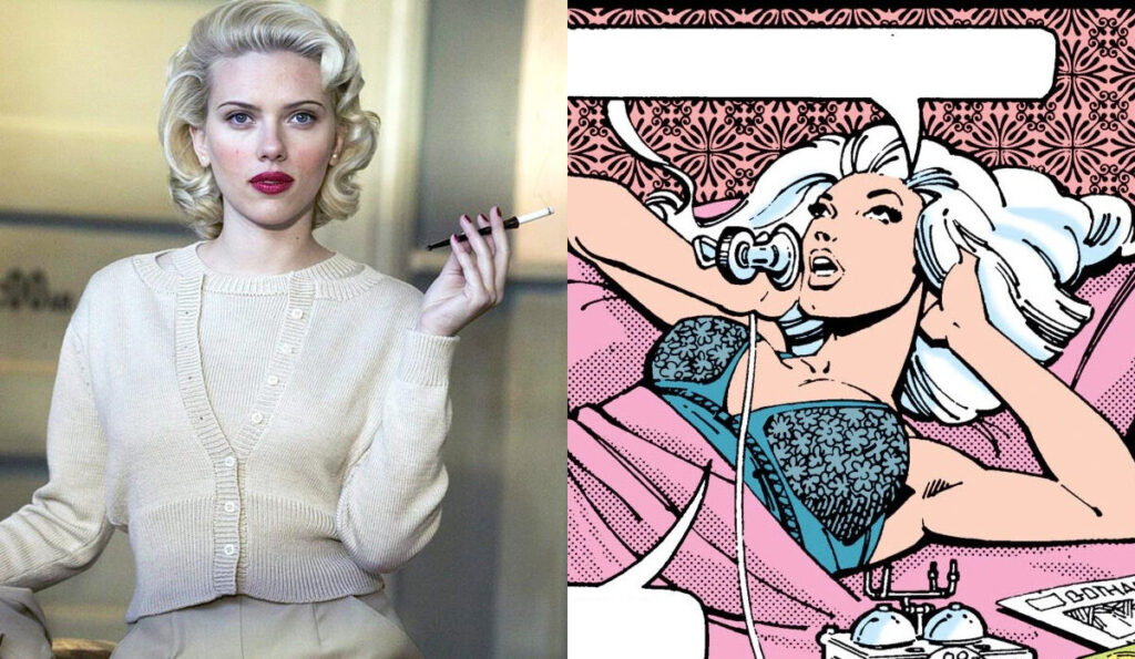 Scarlett Johansson Silver St. Cloud