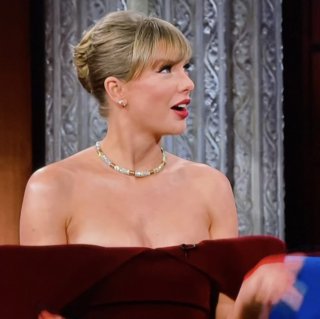 Taylor Swift on The Late Show 2025 - CBS
