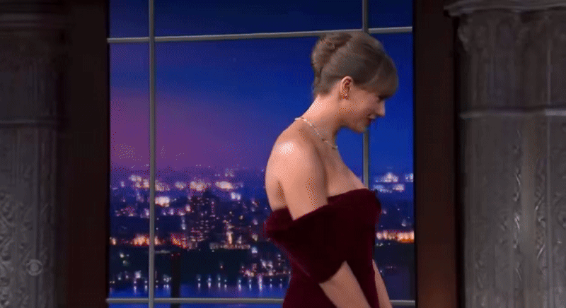 Taylor Swift Late Show 2025