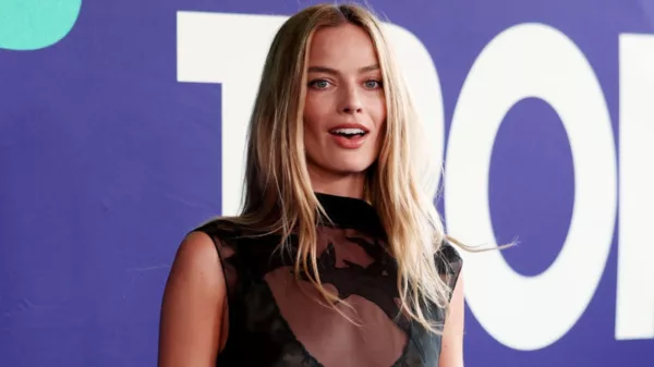Margot Robbie Steals the Show at Tropfest 2026 in a Sheer Black Gown