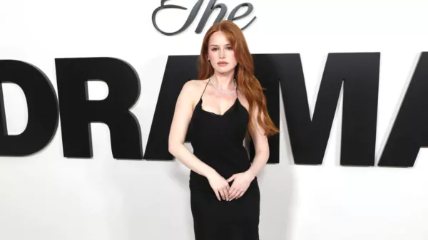Madelaine Petsch Owns the 'The Drama' Premiere in Head-to-Toe Black - Getty Images