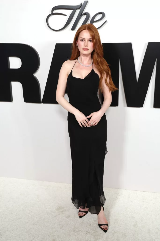 Madelaine Petsch Owns the 'The Drama' Premiere in Head-to-Toe Black - Getty Images