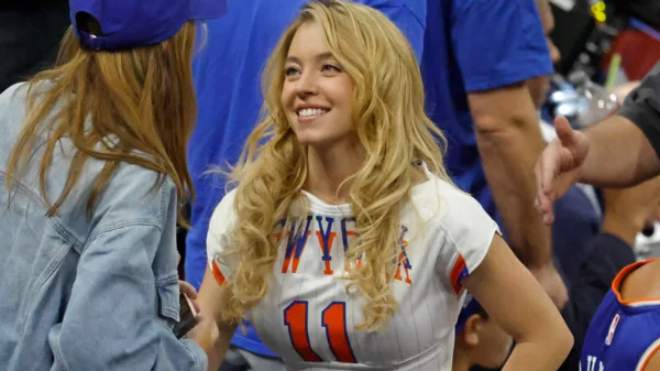 Sydney Sweeney Stuns Courtside in Custom Brunson Jersey at NBA Finals Game 5